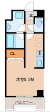 仙台駅 徒歩7分 7階の物件間取画像